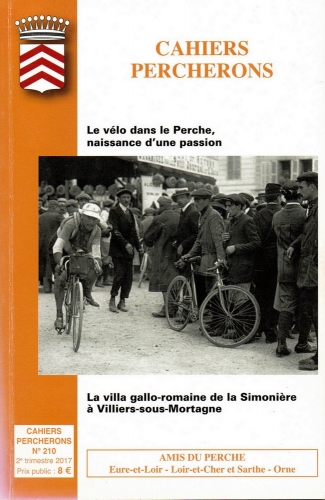 Le vélo dans le Perche, Cahiers percherons n°210, 2017 (couverture).jpg