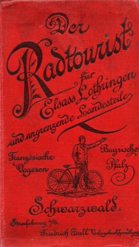 Der Radtourist für Elsass Lothringen, 1898, couverture.jpg