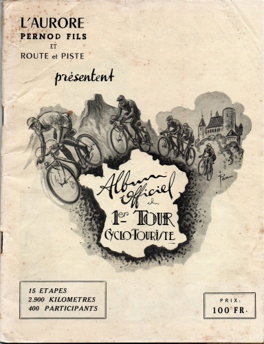 TDF Cyclotouriste, 1er, 1950, couverture.jpg