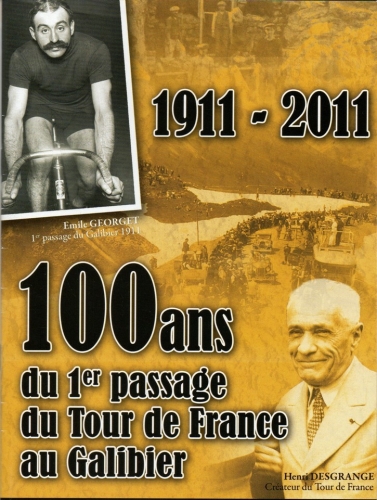 100 ans du 1er passage du TDF au Galibier, 1911-2011, Patrimoine St Michel de Maurienne - Valloire (couverture).jpg