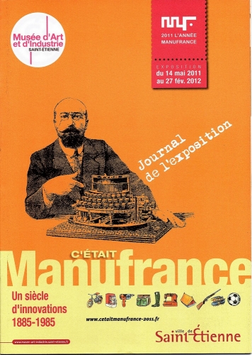 Manufrance, un siècle d'innovation, Expo 2011-2012, couverture.jpg